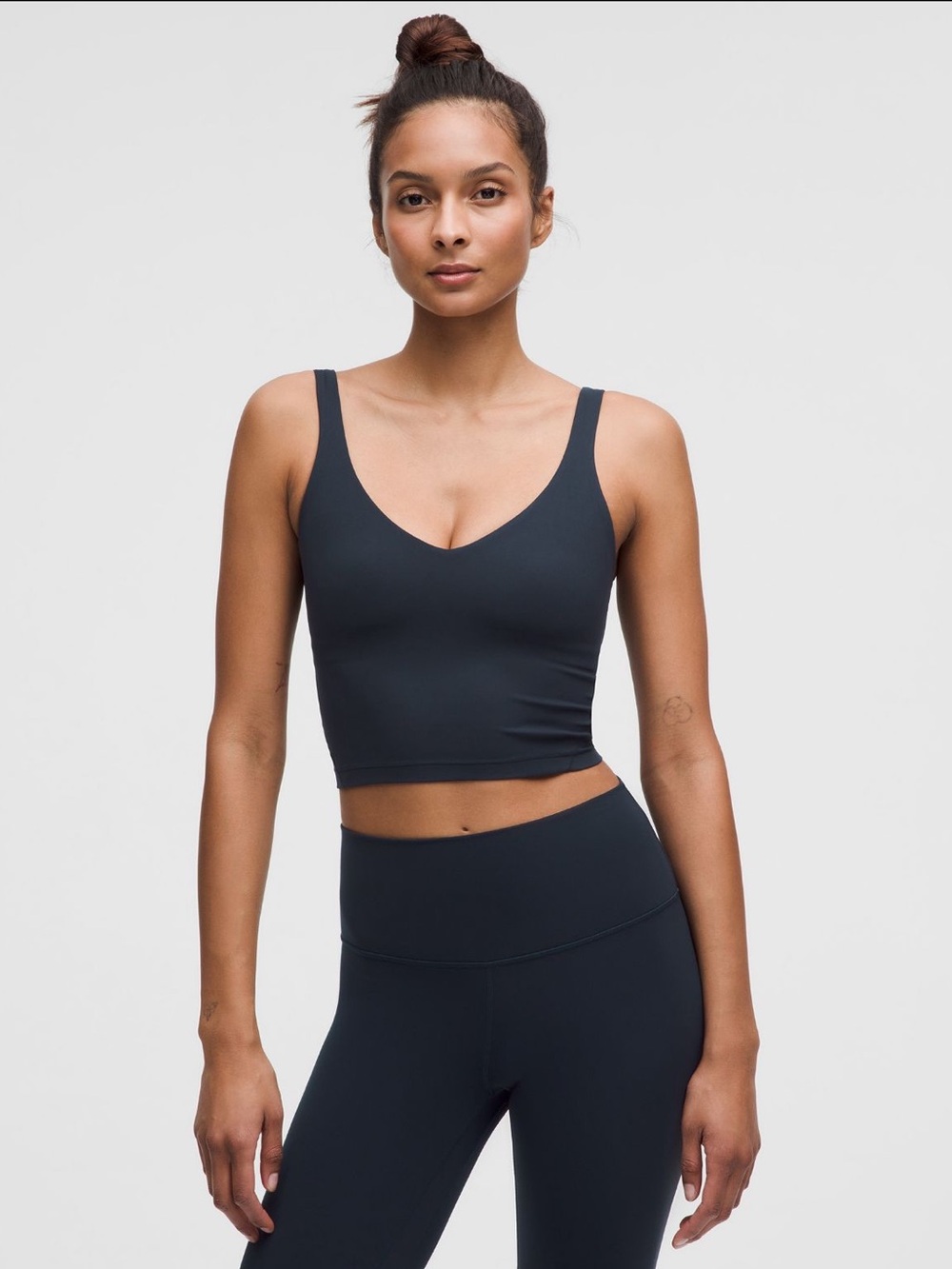 Matching set! Lululemon Align Tank & Wunderunder Leggings (2 XS) Navy